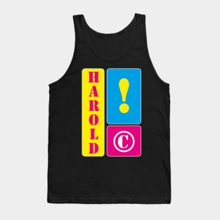 My name is Harold Tank Top